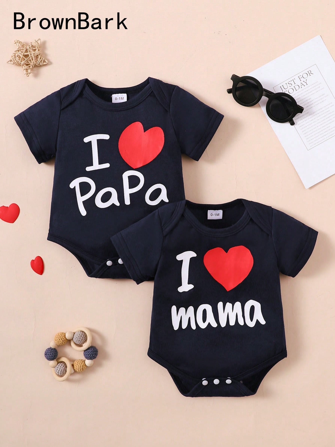 Baby Clothing Brand - Conjunto de 2 piezas, unisex, de