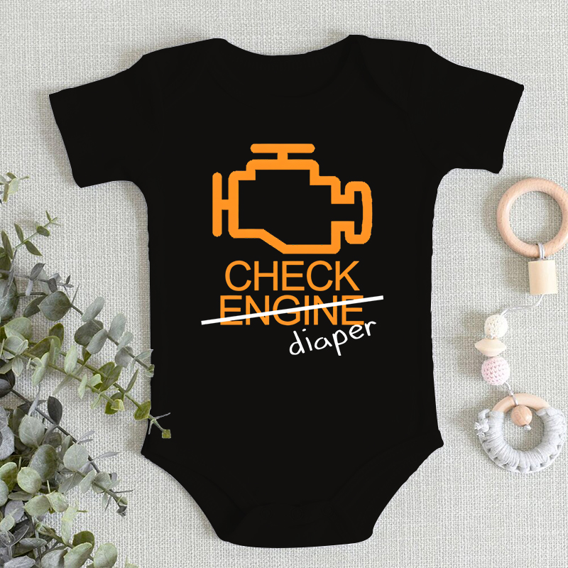 Baby Clothing Brand - Divertido Mono de Manga Corta con