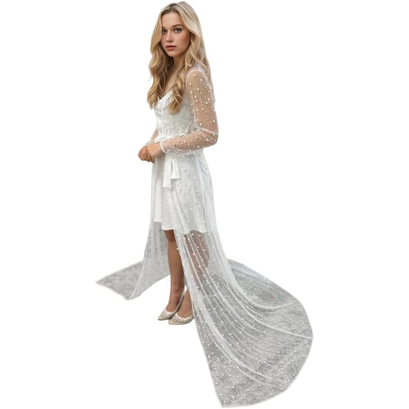 Baby Gown Nightwear - Bata de Maternidad para Baby Shower,
