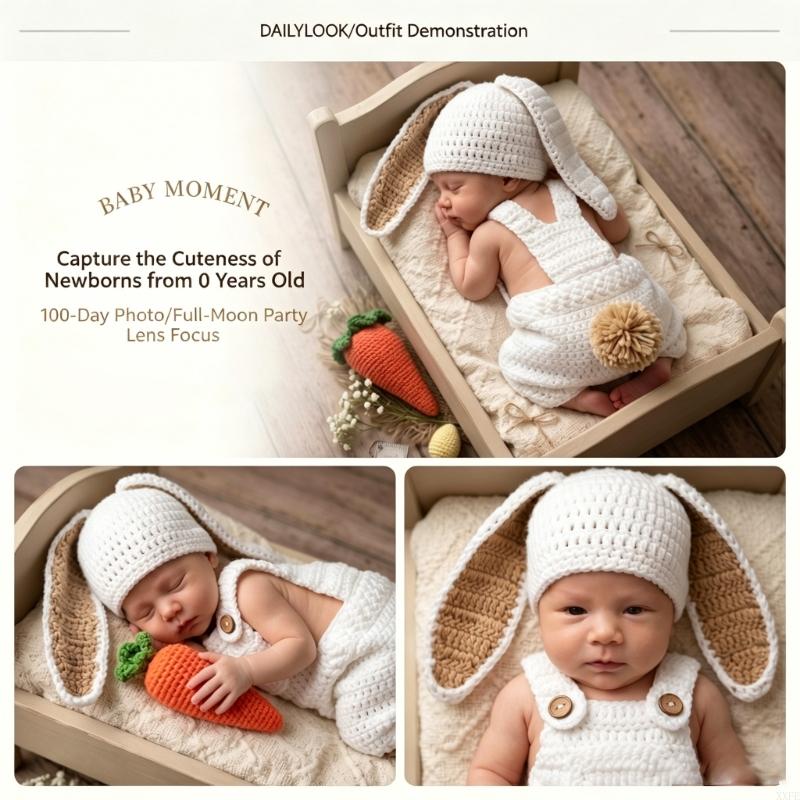Baby Clothing Onesies - Ropa de punto de ganchillo para