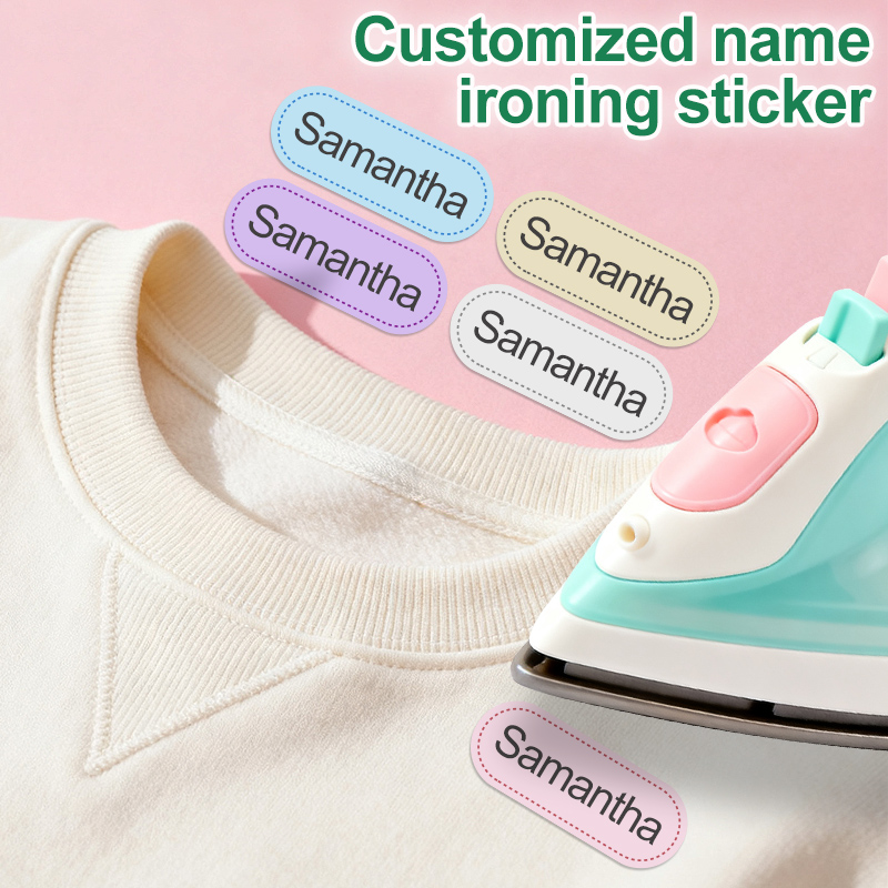 Baby Clothing Labels - Etiquetas para planchar para algodón, personalizadas