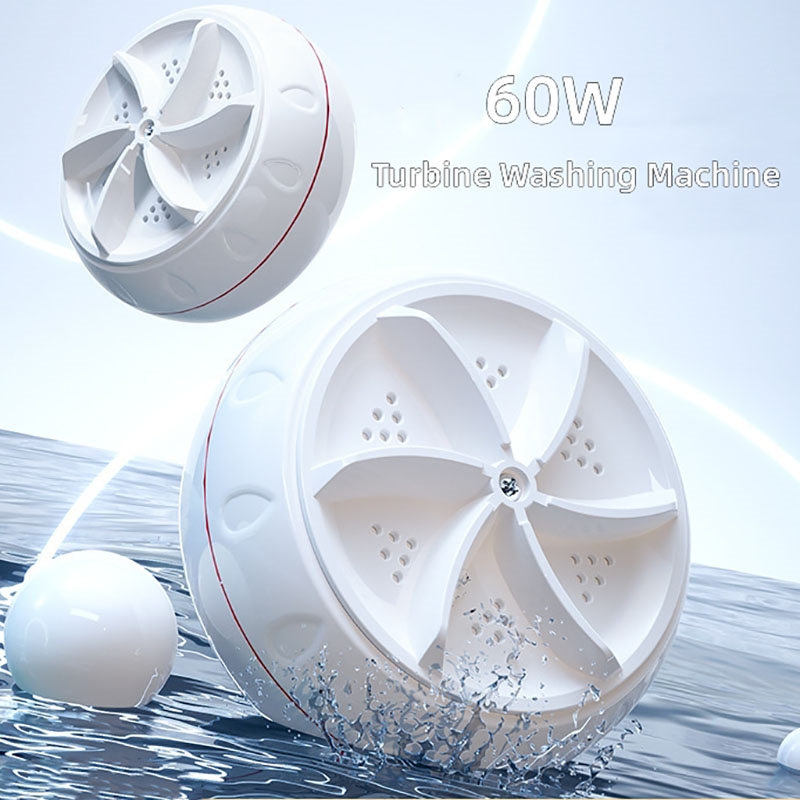 Baby Clothing Washing Machine - Lavadora Turbo portátil de 60W, Mini