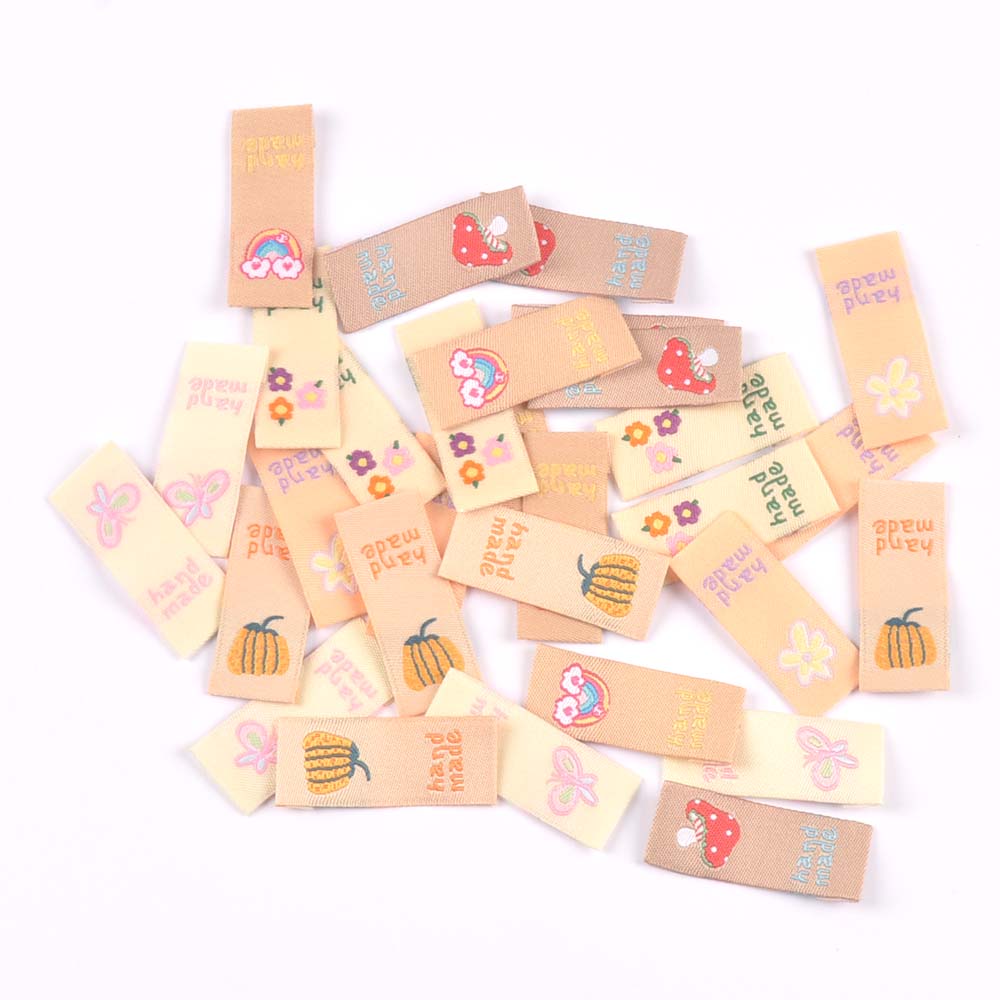 Baby Clothing Labels - 50 Uds. Etiquetas de tela bordadas