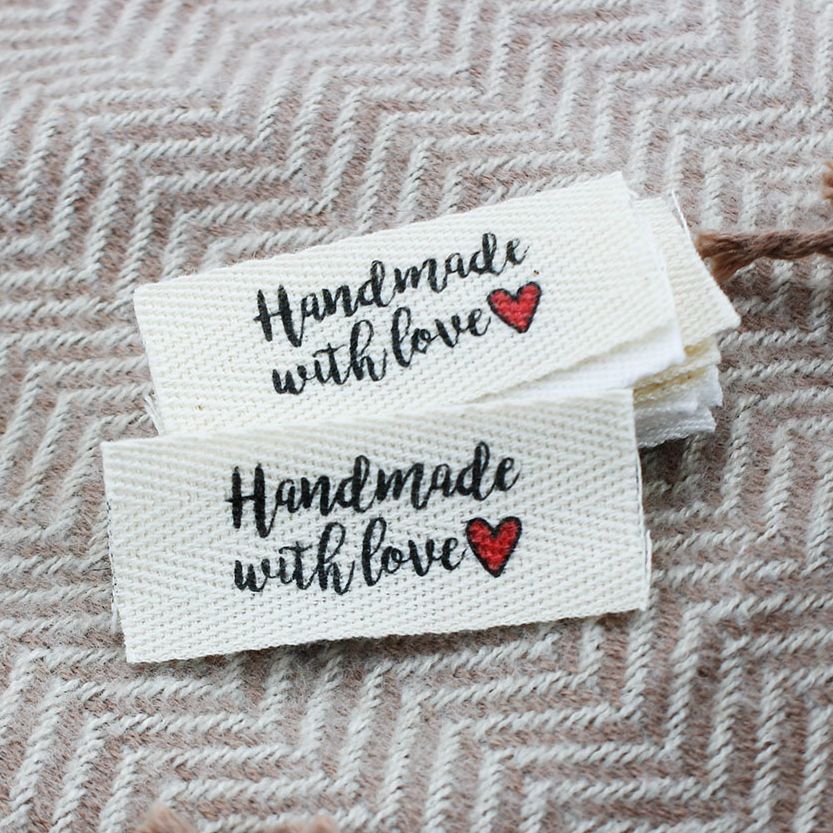 Baby Clothing Labels - 20X50mm, Cinta de sarga de algodón,