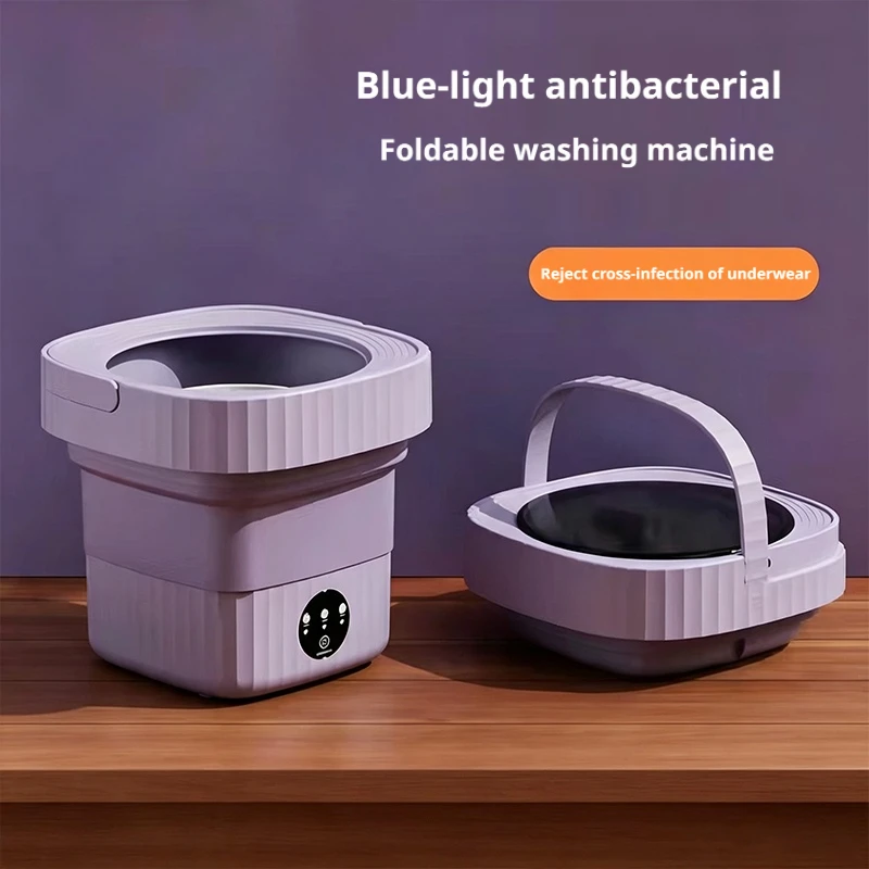 Mini Lavadora Plegable con Luz - Baby Clothing Washing Machine reseña y precio