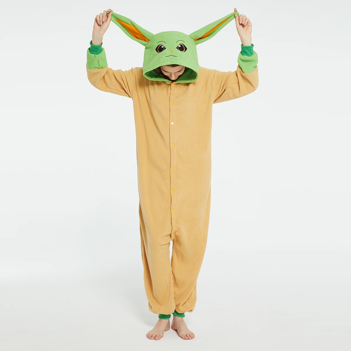 Adultos Yoda Baby Grogu Onesie - Baby Clothing Onesies reseña y precio