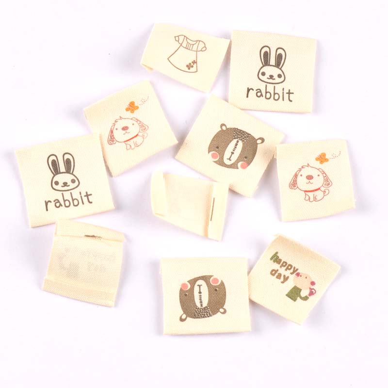 Etiquetas tejidas de algodón B - Baby Clothing Labels reseña y precio