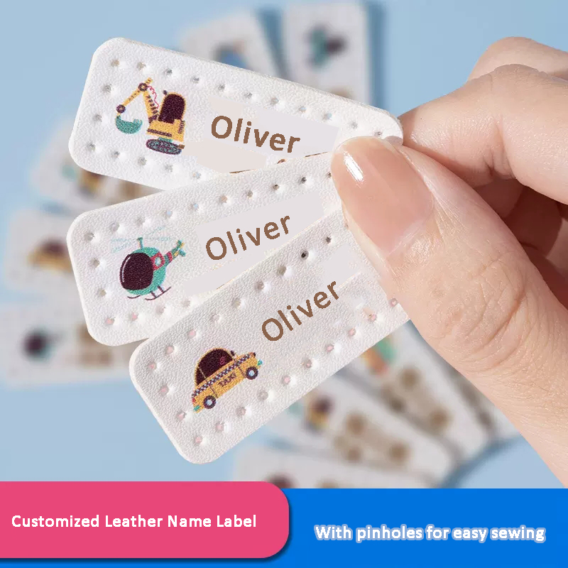 Etiqueta de cuero personalizad - Baby Clothing Labels reseña y precio