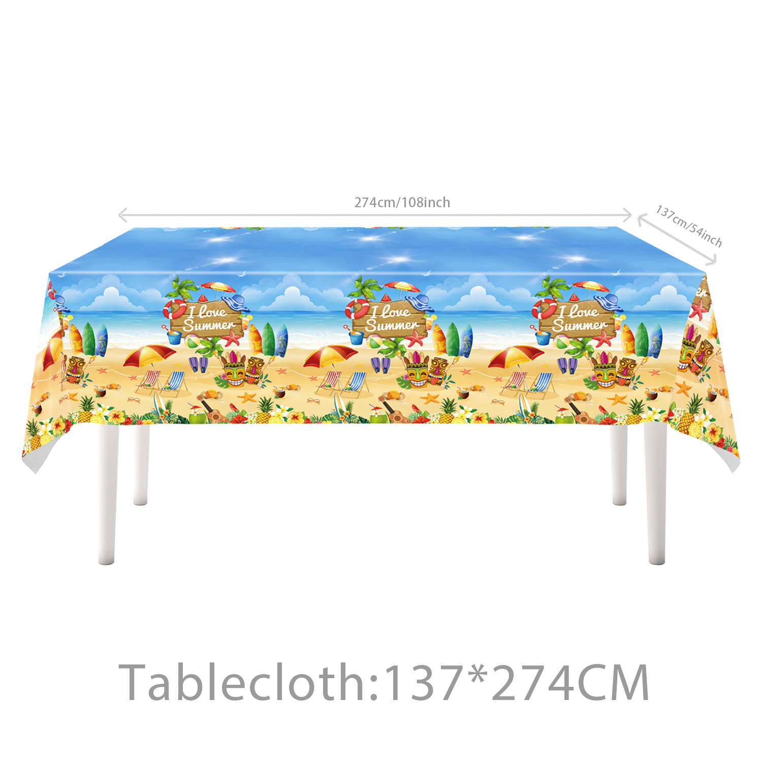 Decoración Hawaiana, Vajilla D - Baby Zebra Clothing reseña y precio