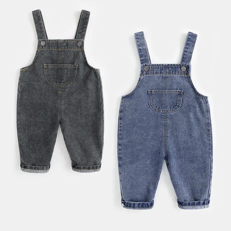 Peto vaquero para bebé, pantal - Baby Overall Denim reseña y precio