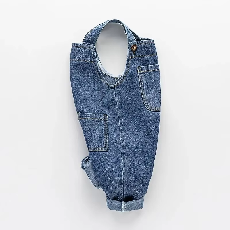 Primavera y otoño nuevos monos - Baby Overall Denim reseña y precio