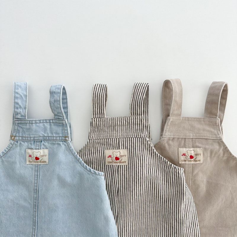 2025 Primavera Verano niños pa - Baby Overall Denim reseña y precio