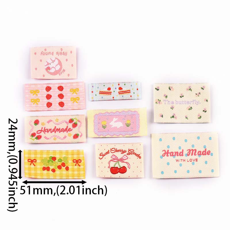 20 piezas de etiquetas rectang - Baby Clothing Labels reseña y precio