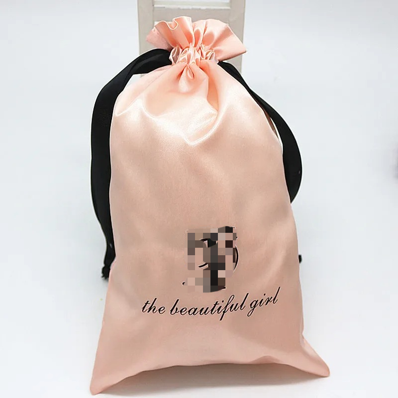 Bolsa de satén de seda rosa pa - Baby Zebra Clothing reseña y precio