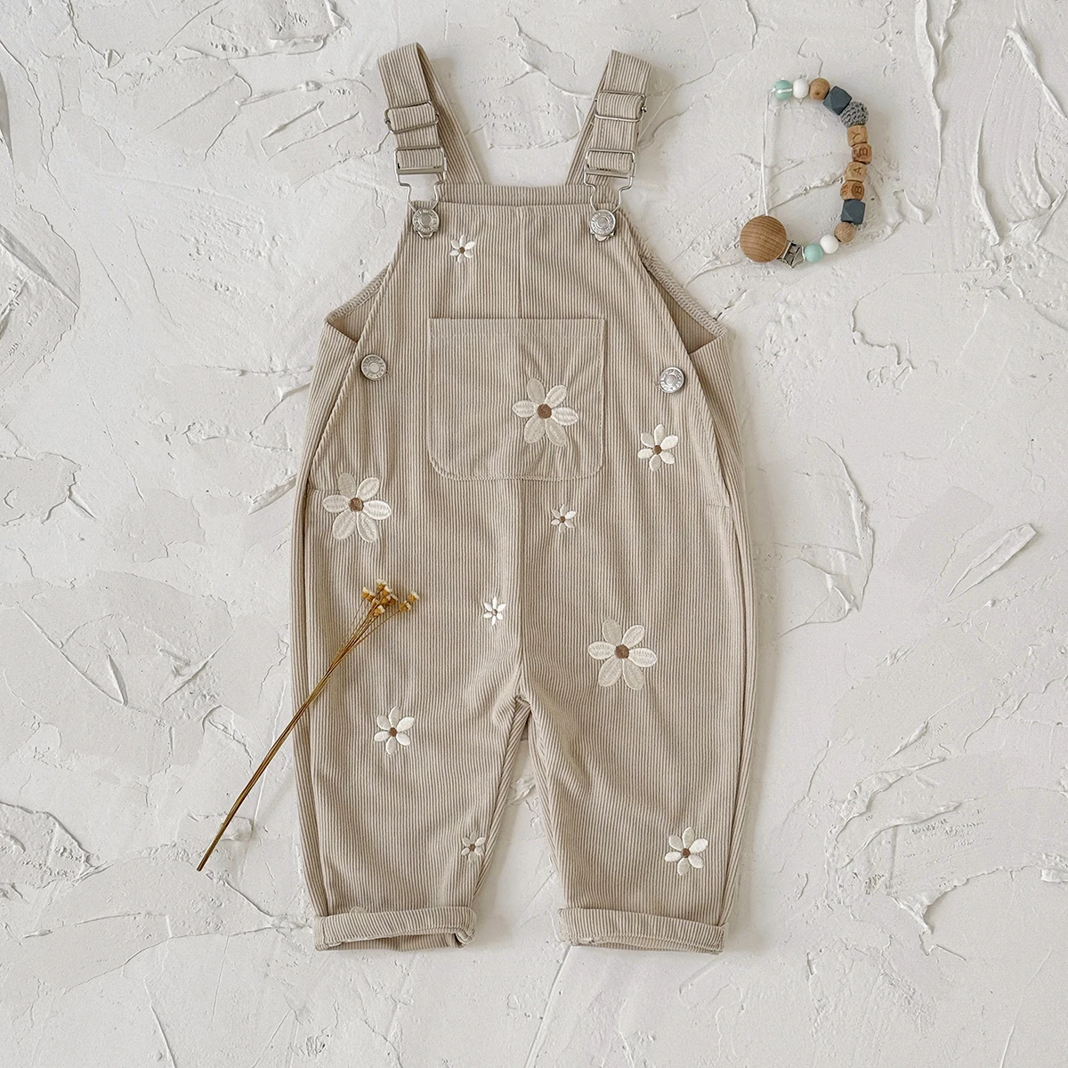 Monos de estilo coreano para b - Baby Overall Denim reseña y precio