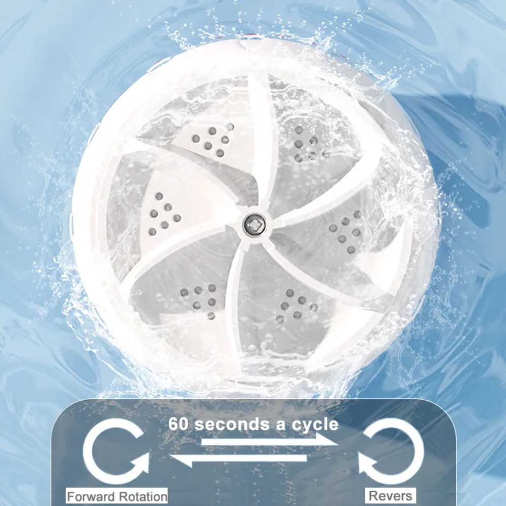 Lavadora Turbo portátil de 60W - Baby Clothing Washing Machine reseña y precio
