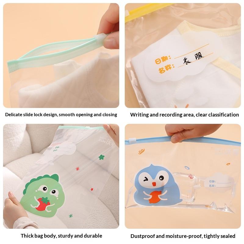 N$ 5 Bolsas de Almacenamiento  - Baby Clothing Labels reseña y precio