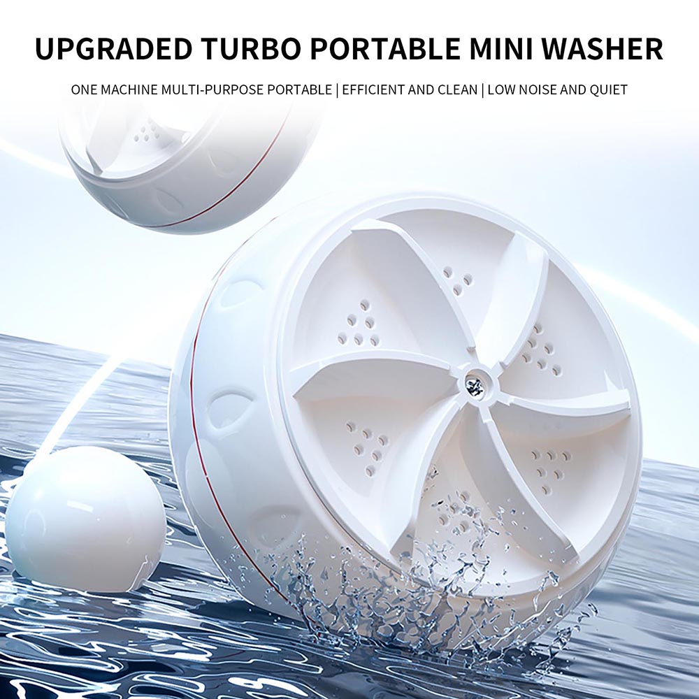 Mini lavadora ultrasónica para - Baby Clothing Washing Machine reseña y precio
