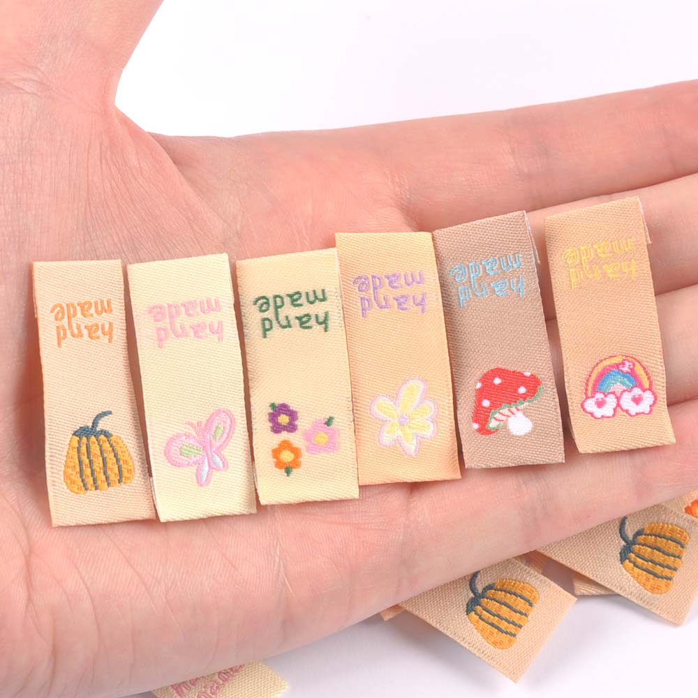 50 Uds. Etiquetas de tela bord - Baby Clothing Labels reseña y precio