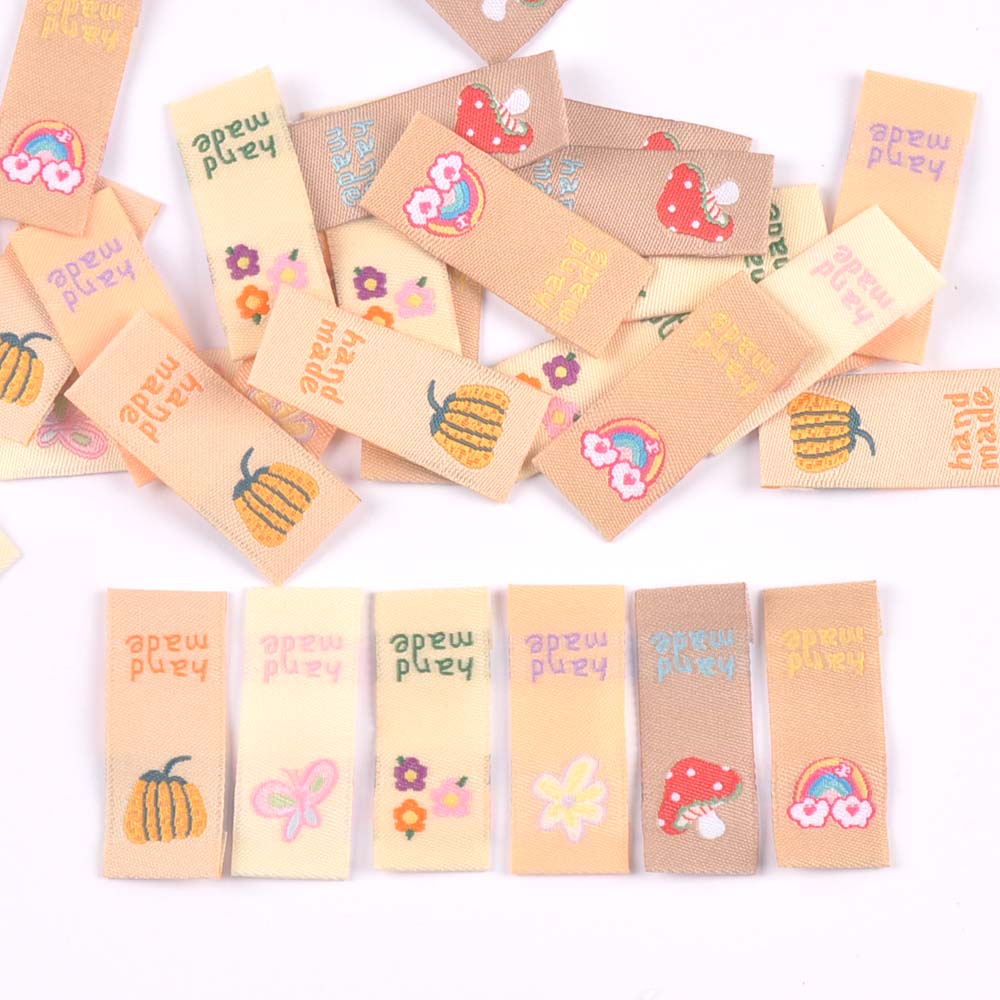 50 Uds. Etiquetas de tela bord - Baby Clothing Labels reseña y precio
