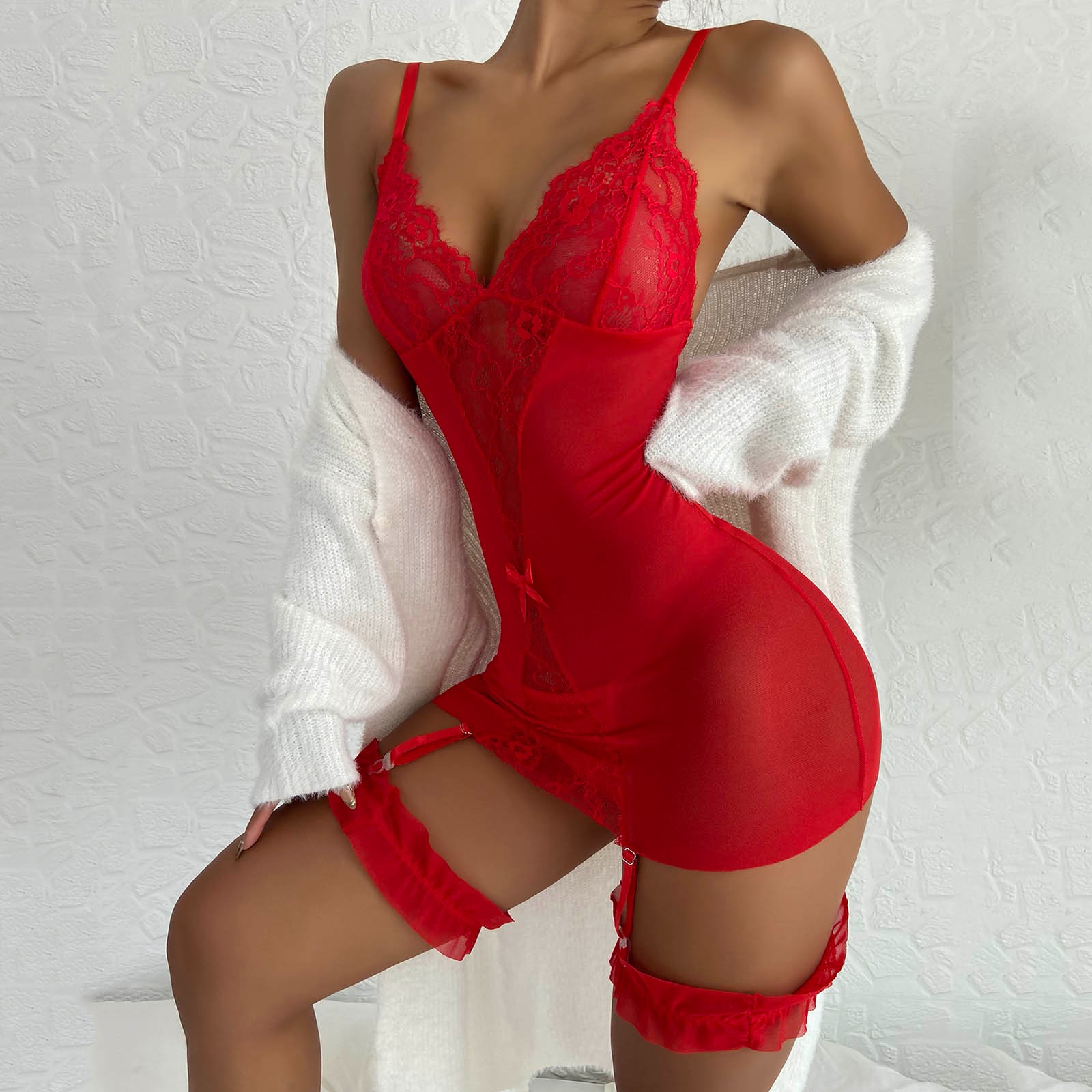 Lencería de mujer, ropa de dor - Baby Gown Nightwear reseña y precio